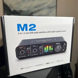Interface Audio Motu M2 (Better Than Focusrite)