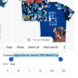 Japan Soccer ⚽ Jersey 