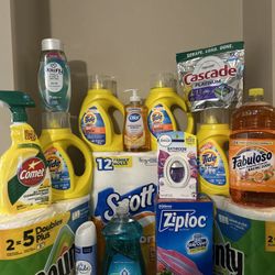 Household Bundle Tide Simply/Bounty/Scott