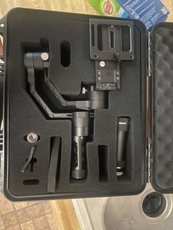 Zhiyun Crane setup.