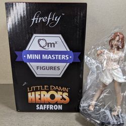 SAFFRON Firefly QMX Mini Masters Little Damn Heroes Maquette Loot Crate