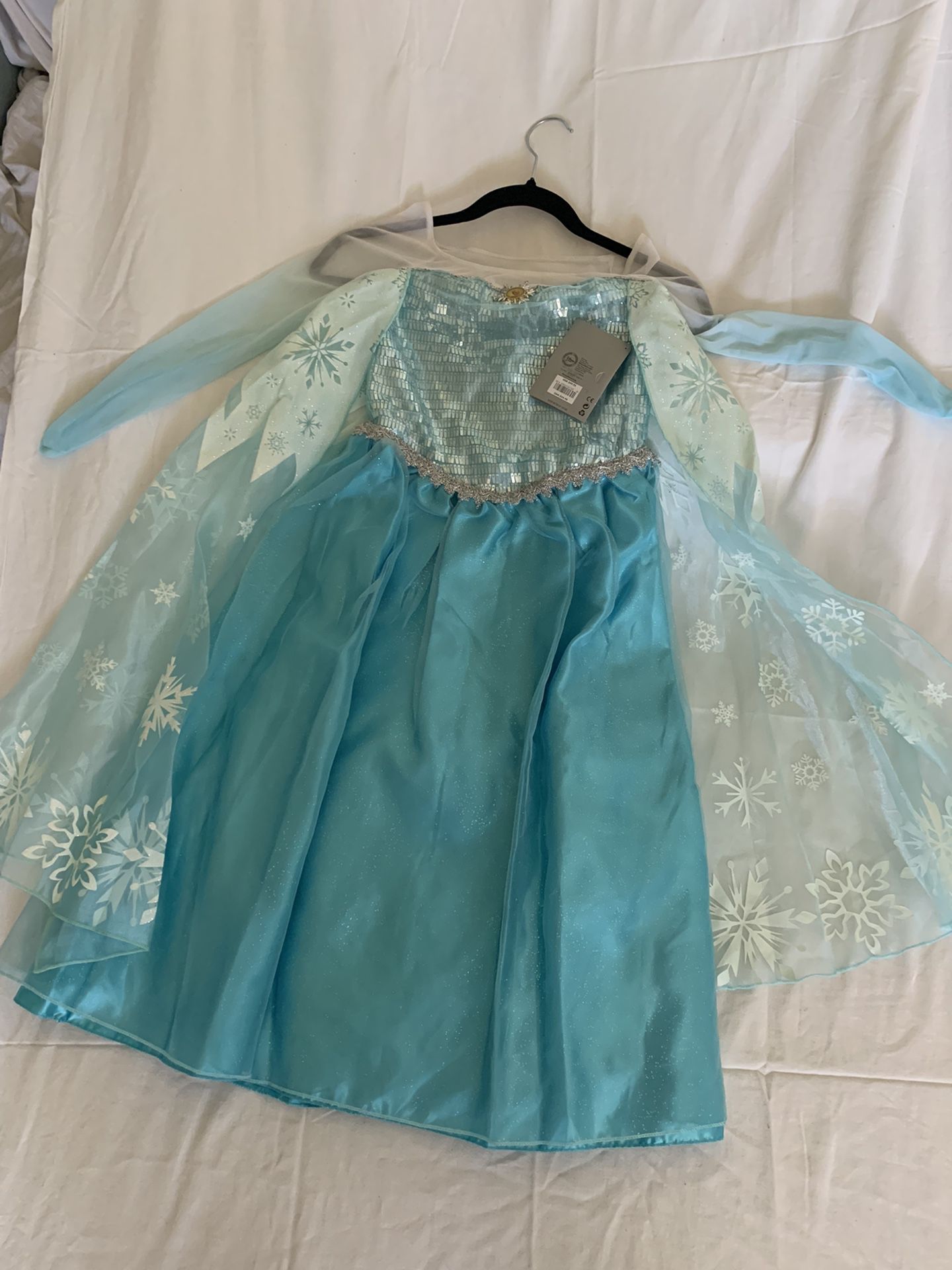 Disney Store Elsa Dress Size 7/8 NWT