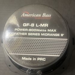 American Bass GF-8 L-MR | Godfather 8 Inch 800W 4 Ohm Pro Audio Car Speaker