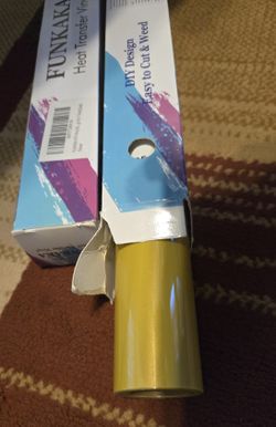 2 Boxes Of  12x 9 GOLD HEAT TRANSFER VINYL BRAND NEW