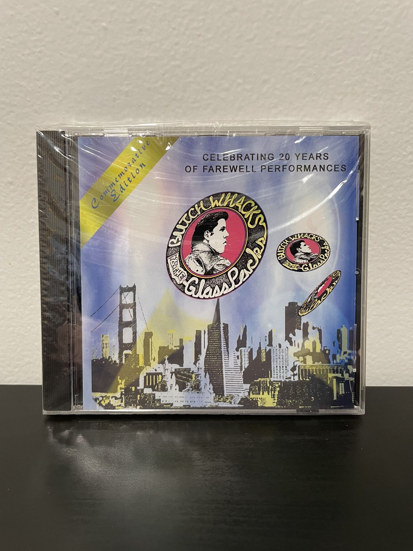 Butch Whacks & The Glass Packs Commemorative Edition CD Album NEW SEALED Live