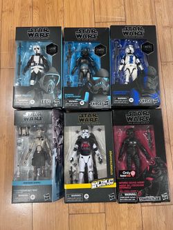 Star Wars black series figures
