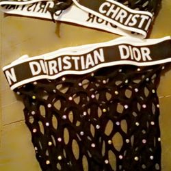 2 Piece Fish Net Swimsuit Cover Up