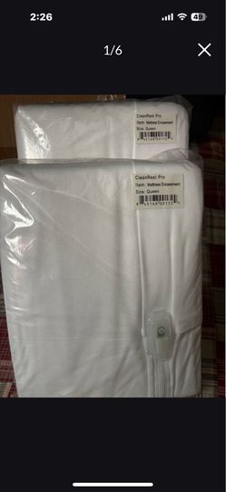 2 QUALITY MATTRESS ENCASEMENTS