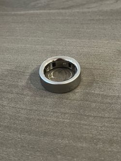 Oura Ring Gen 4 Brushed Silver Size 8