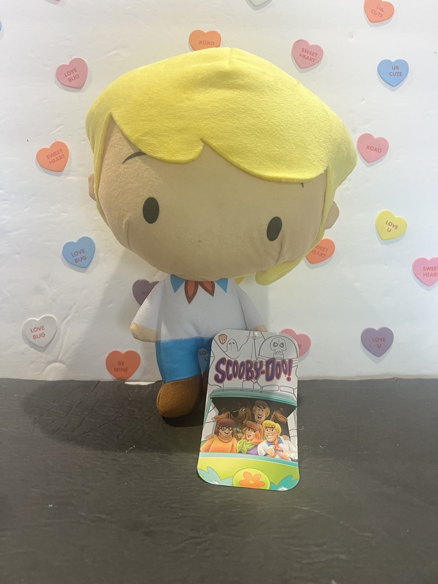 SCOOBY DOO CHIBI FRED 10 INCH BRAND NEW SOFT DOLL