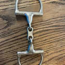 Dog  Bone Pony D Ring Snaffle