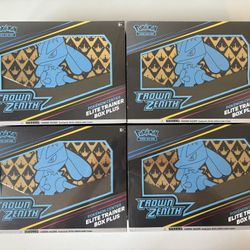 Pokemon Center Crown zenith ETB