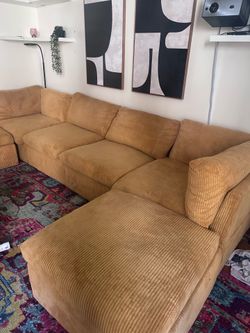 Yellow couch