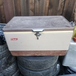 Coleman ice chest