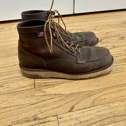 Danner Bull Run Moc Toe Boots Size 12 Made in USA