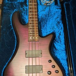 Schecter stiletto studio 2024 4 purple burst