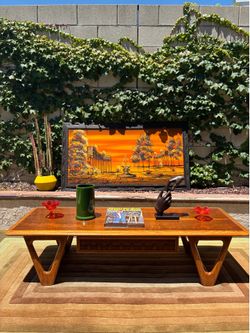 Mid-Century Modern Lane “Perception” Coffee Table by Warren Church, 1955
