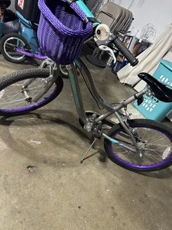 PURPLE teenage schwinn bike