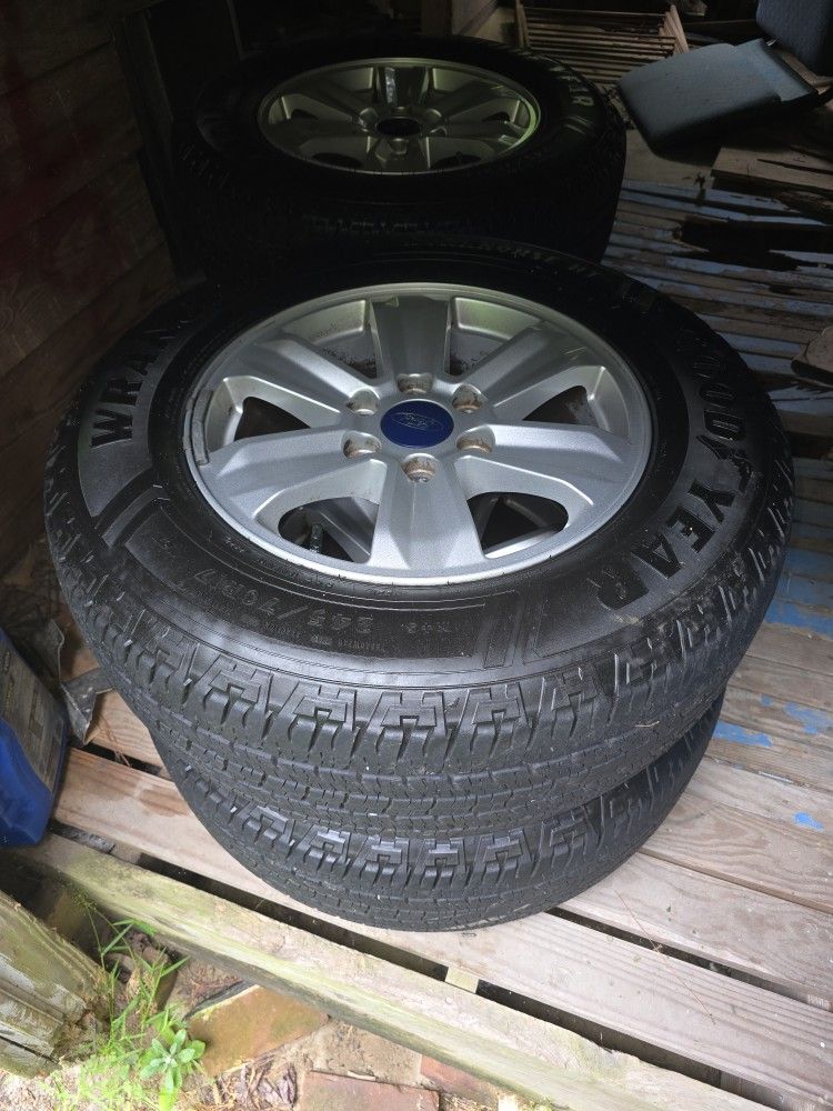 F150 245/70/17 Rims And Tires