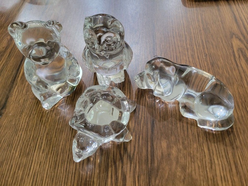 Princess House Animal Collection Pieces