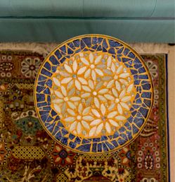 Handmade mosaics table