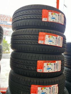 📲✔️205/55/16 vendo set de llantas nuevas hilekin