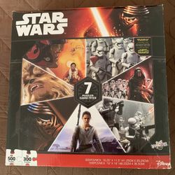 Star Wars Set Of 7 Different Puzzles 2900 Pieces Brand New 