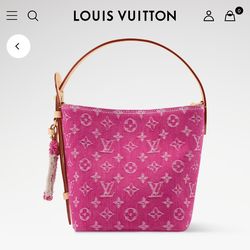 LOUIS VUITTON All In BB Fuchsia Denim Monogram