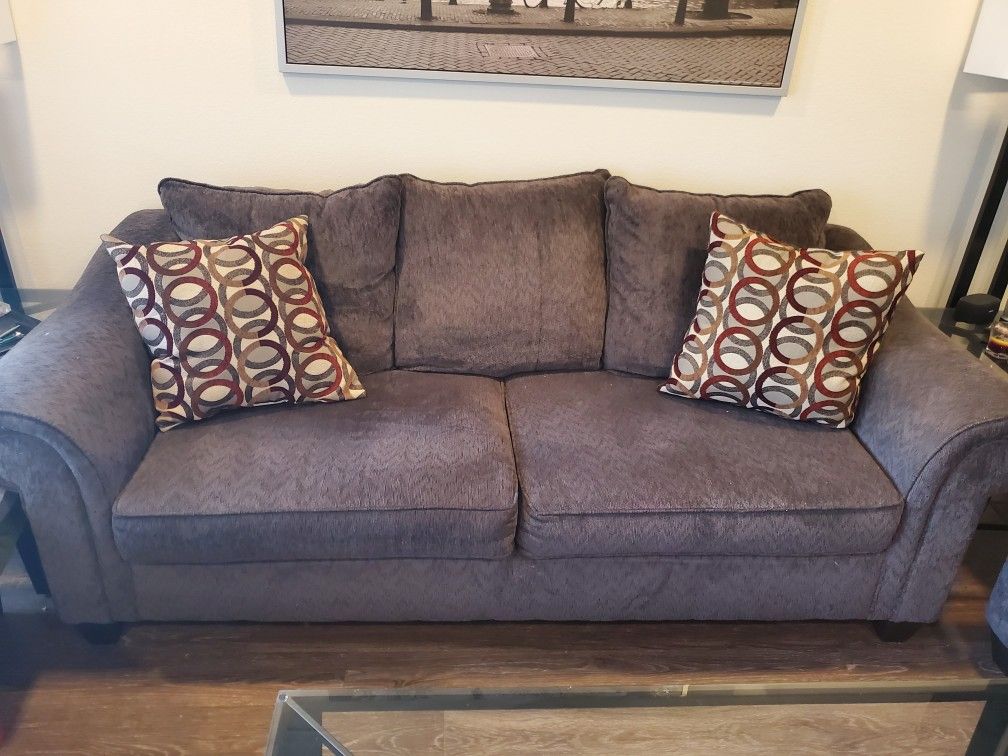 Couch and loveseat