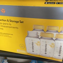 Breast Milk Storage Bottles And 200 Bags