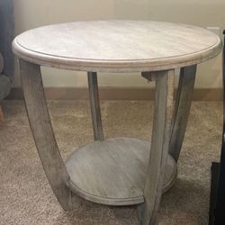 Wood Coffee Table/Side Table – Grey
