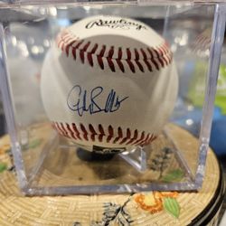 Gordon Beckham Signed Baseball