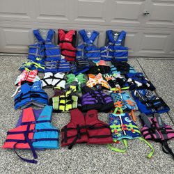 Life Jackets  $15for each 