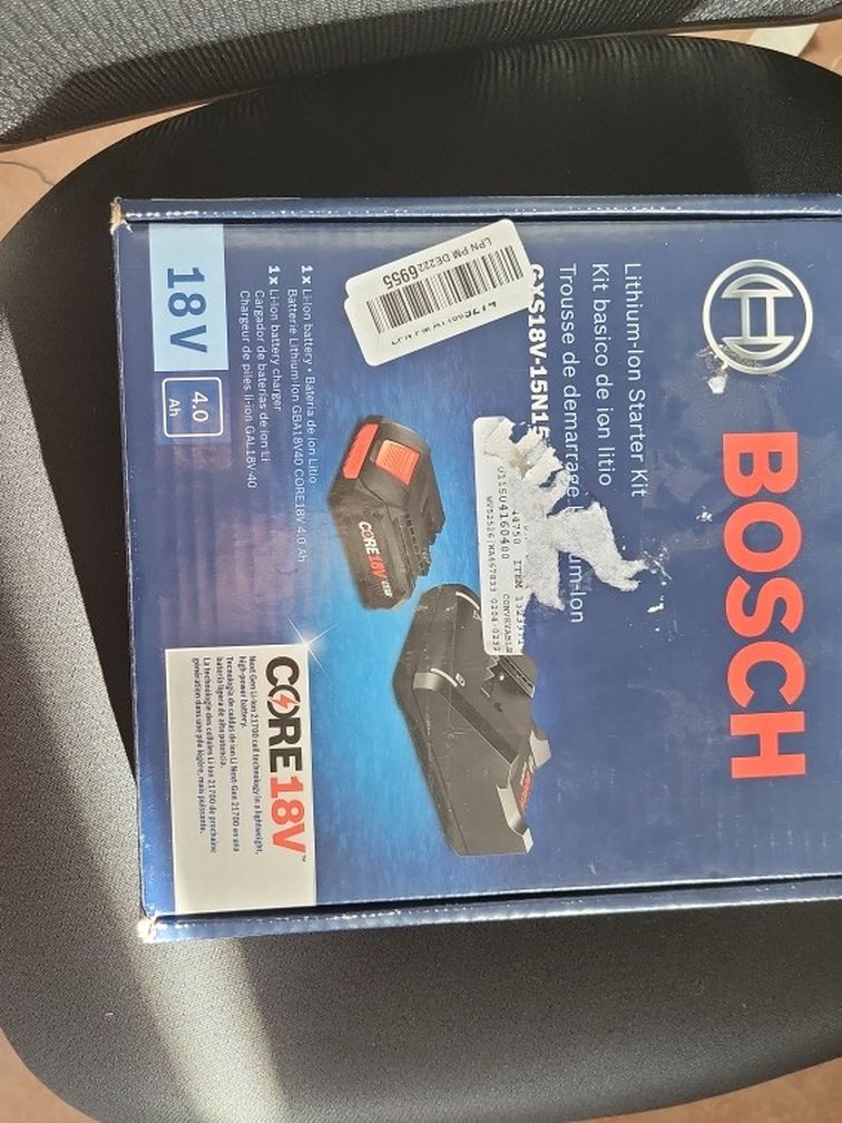 Bosch Tool Battery And Charger