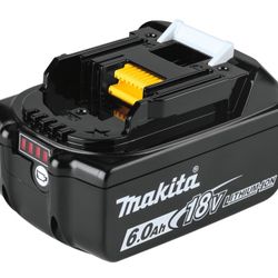 MAKITA 18v LXT 6.0ah Battery