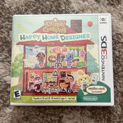 Animal Crossing Happy Home Designer For Nintendo 3ds