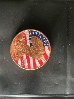 I 0z copper coin