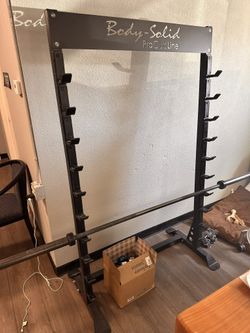 Barbell rack