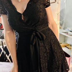 Black Lace Dress