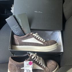 Rick Owen Brown Suede