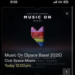 Music On (club space) After 12 Pm