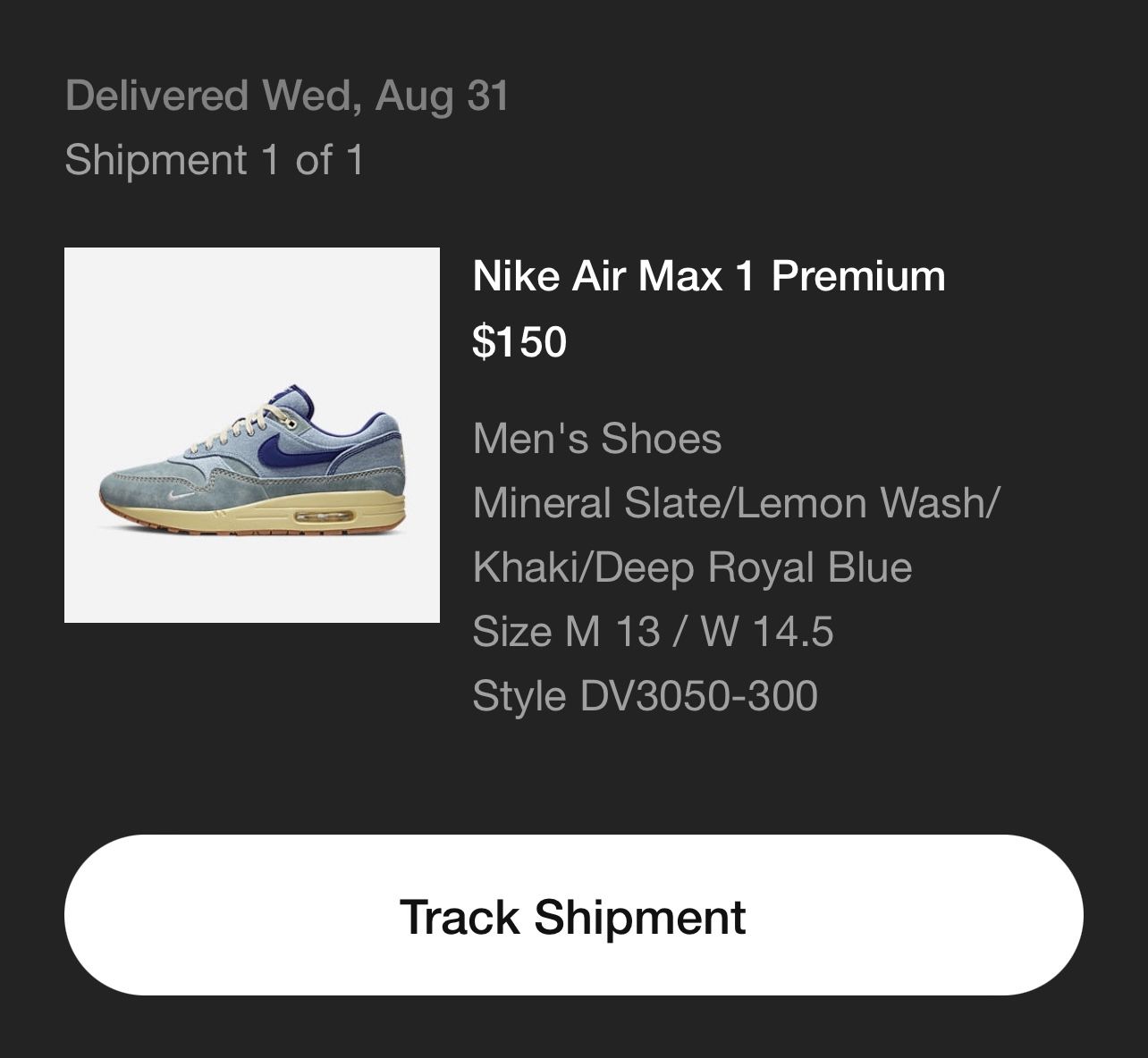 Nike Air Max 1 Premium
