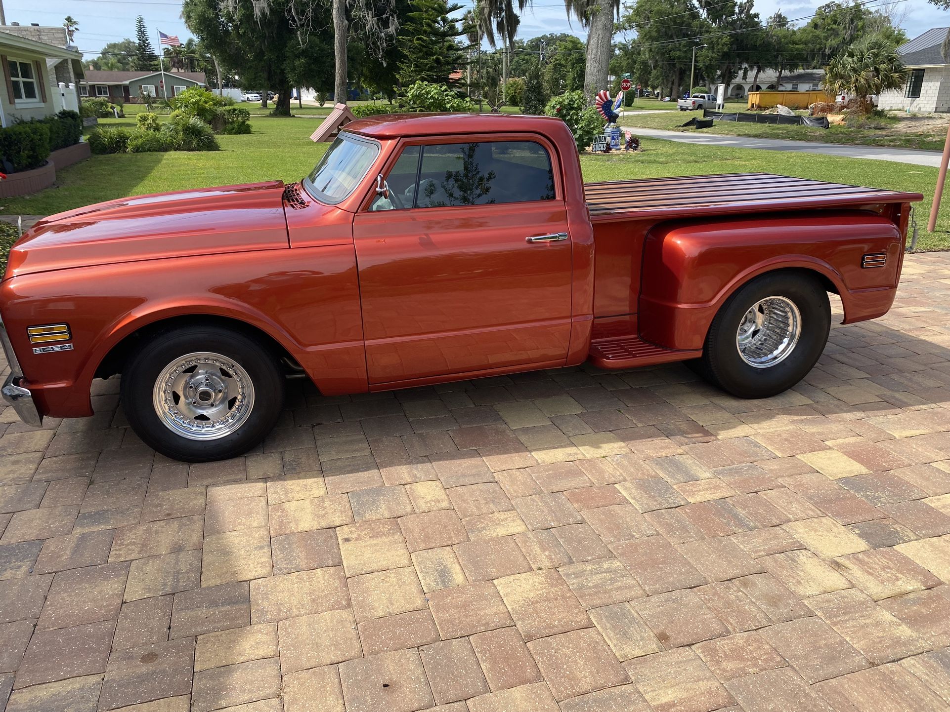 1971 C-10 Pro Street 468 Pro charger