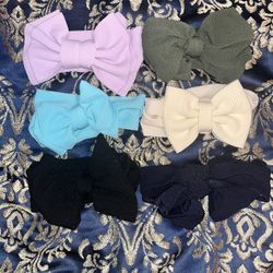 Bow Headbands Set