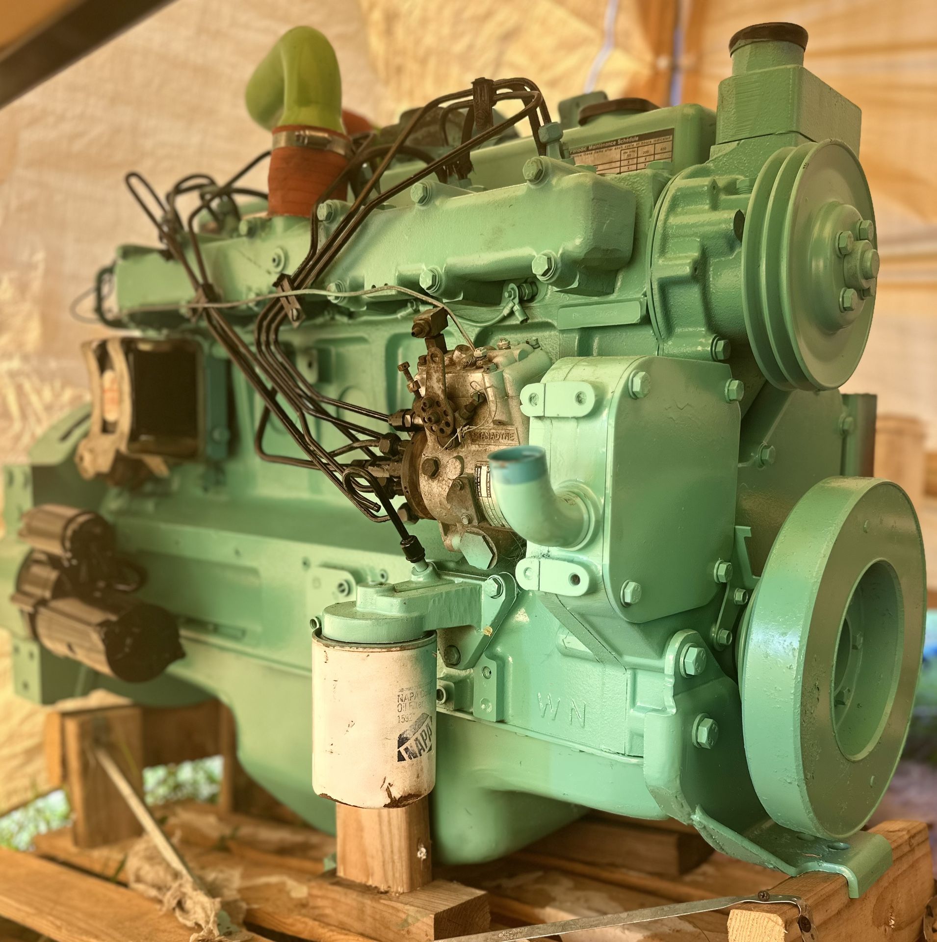McGraw/Onan diesel engine