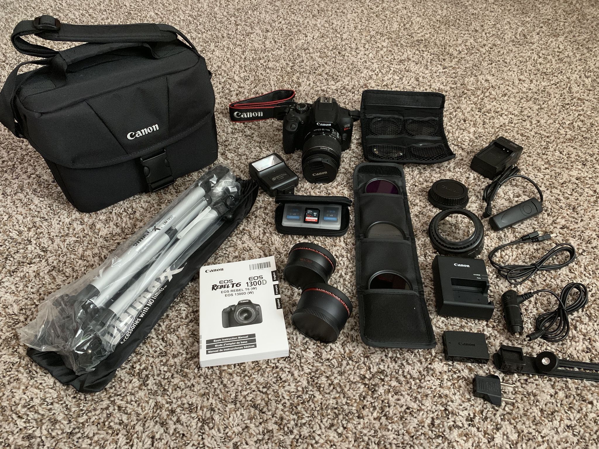 Canon Rebel T6 EOS 1300D