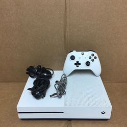 Xbox One S 1TB Console 1681 With Power Cord And Controller 