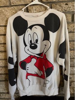 90s Mickey Mouse AOP Sweater