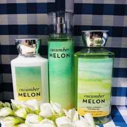 $25 Bath And Body Works cucumber It’s 236ml Each Bottle It’s All Brand New And Pick Up Gahanna