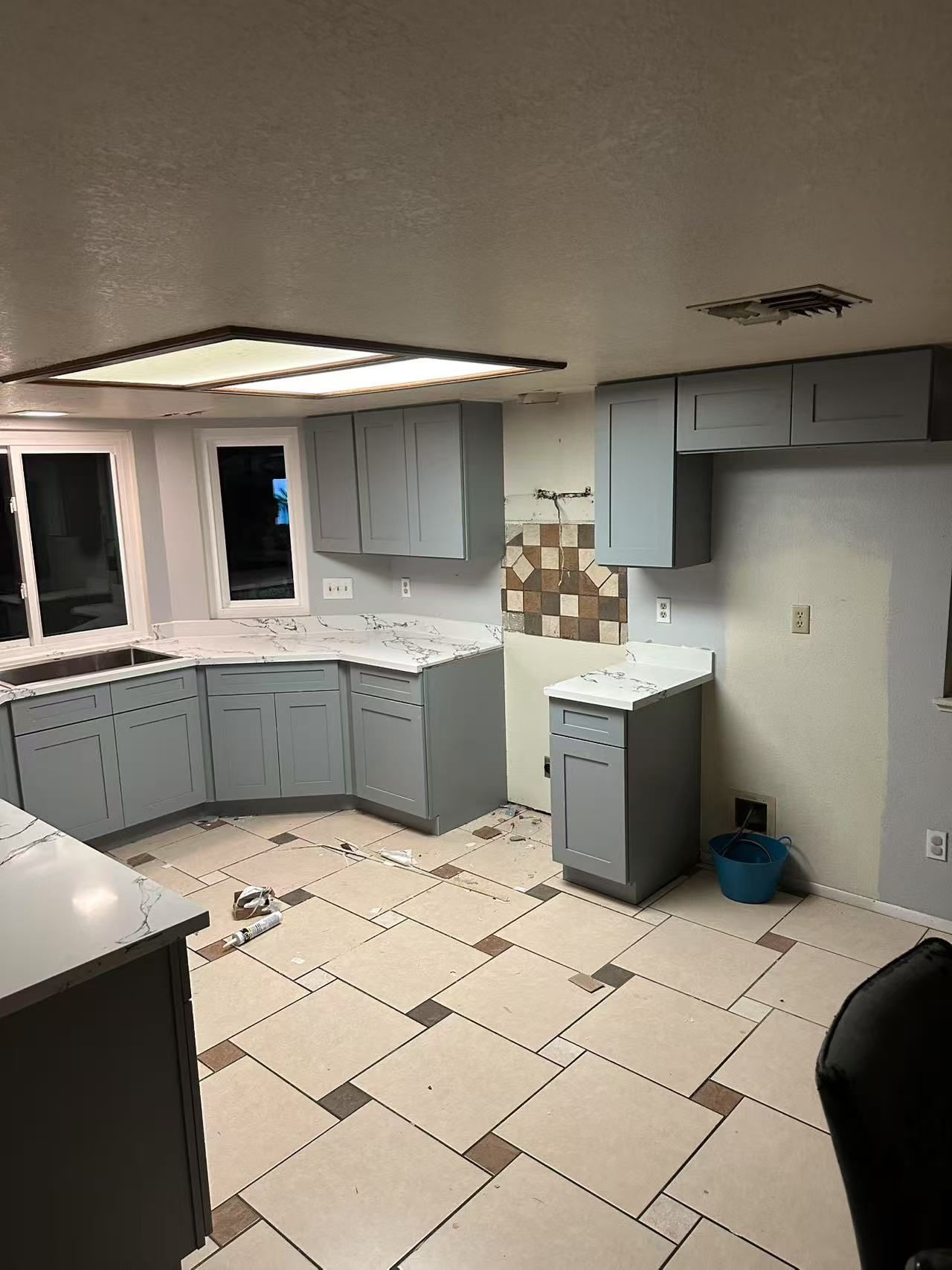 Grey Kitchen Cabinets